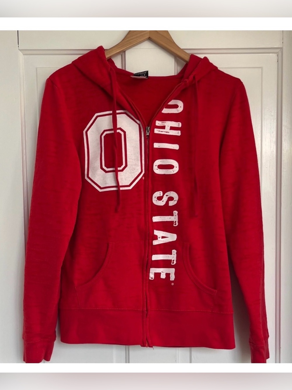 Women’s Ohio State Red Lightweight Hoodie Size Small/Medium